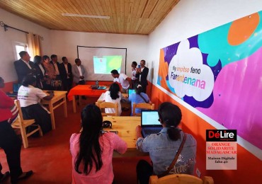 Orange Solidarité Madagascar - Maison Digitale faha 40