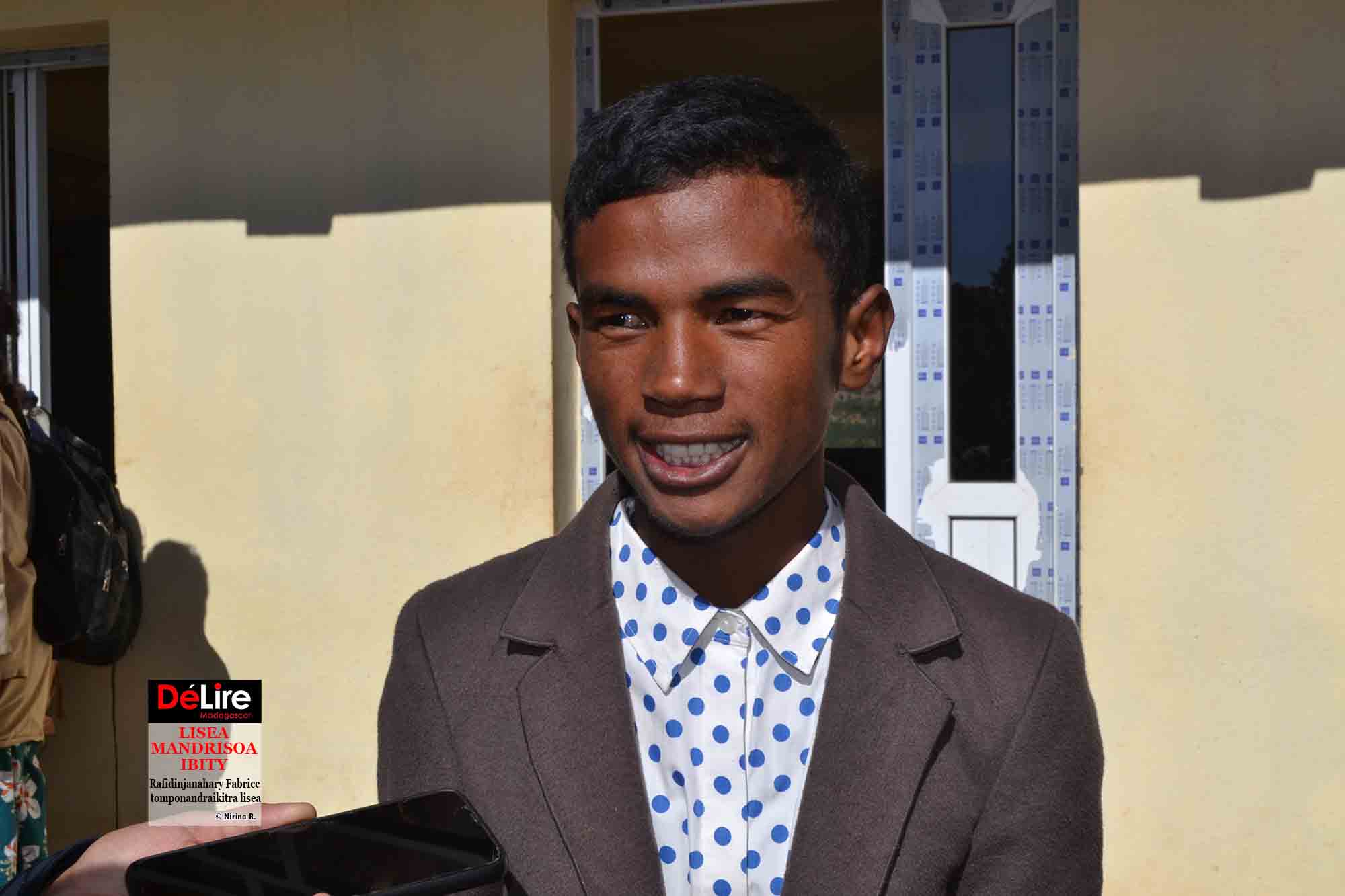 Rafidinjanahary Fabrice, tomponandraikitra misahana ny fampianarana eo anivon’ny lisea LMI