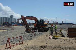 "terre-plein" namboarin'ny SPAT tamin'ny alalan'ny volany madiodio