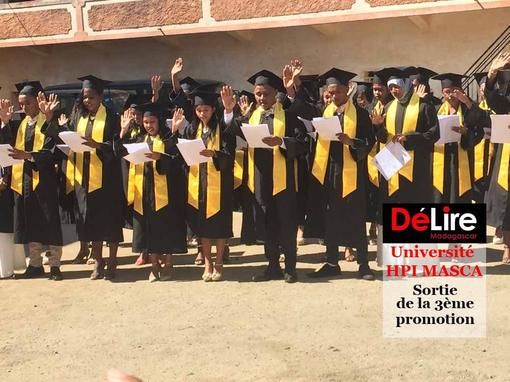 Prestation de serment sage femme et infirmier université HPI Masca