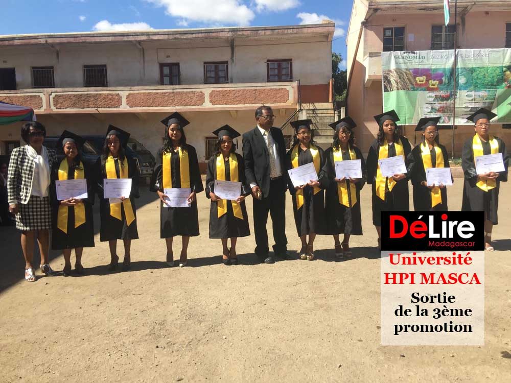 Université HPI Masca Sabotsy Namehana sortie de promotion