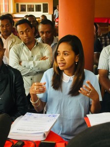 RAHARINIRINA Clémence, mpitondra tenin'ireo mpanao fitaterana