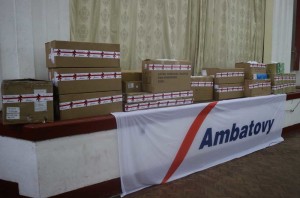 Les matériels médicaux offerts par Ambatovy à Toamasina