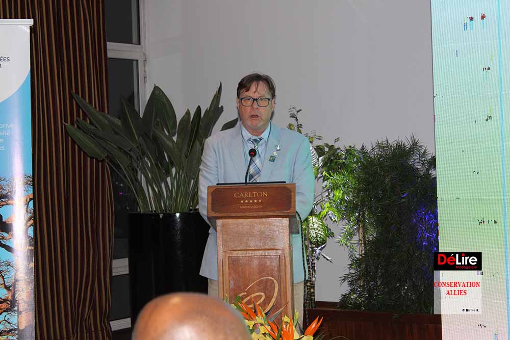 Dr Paul Salaman , Filohan'ny conservation Allies, nandritra ny fandraisam-pitenenany